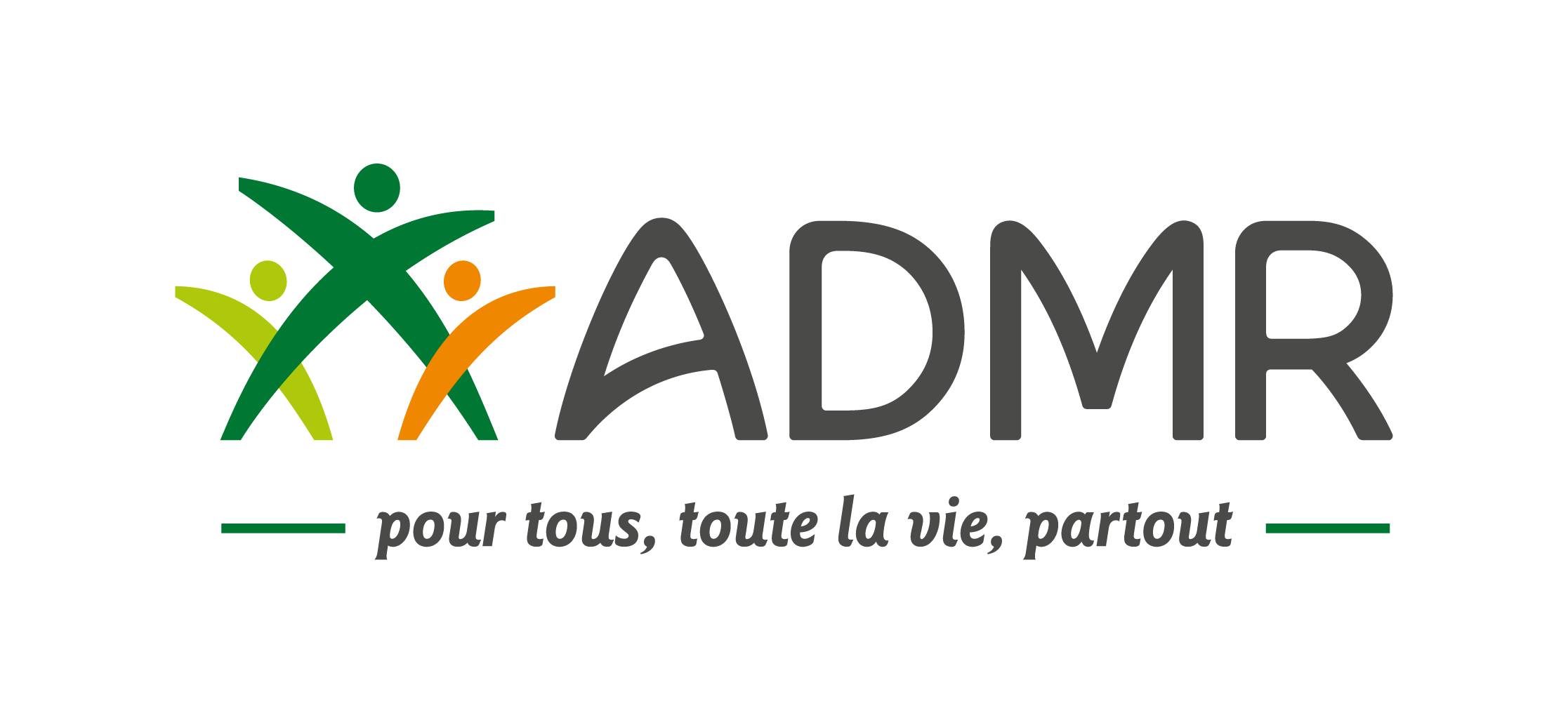Logo ADMR couleur avec baseline